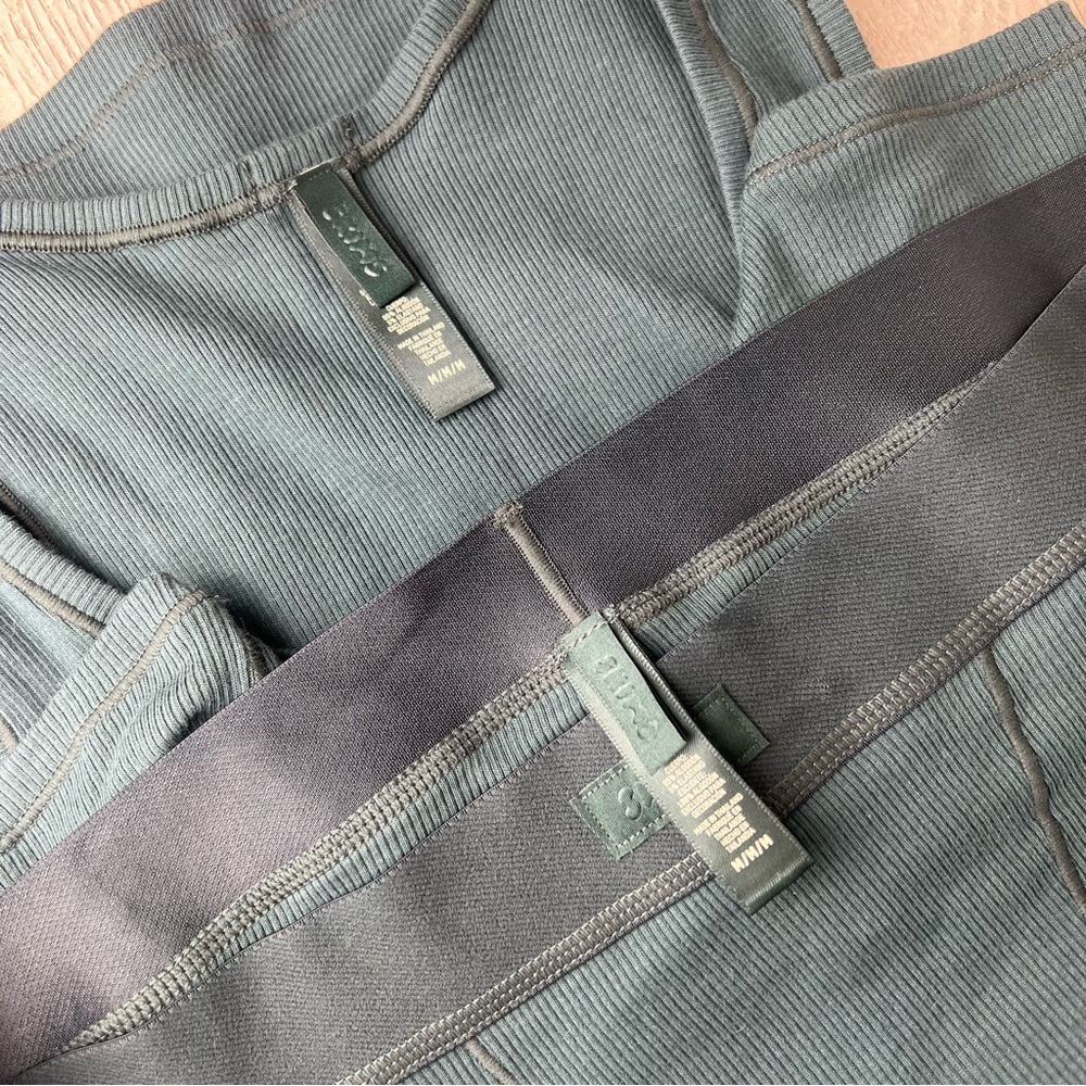 Skims Cotton Rib Boxer Tank Set - Picture 5 of 5